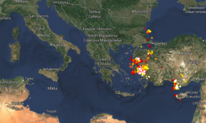 Κακοκαιρία 21-12: Πού σημειώνονται αυτήν την ώρα καταιγίδες;