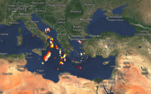 Καιρός 15-2: Καταιγίδες τώρα Live… Πού εκδηλώνονται;