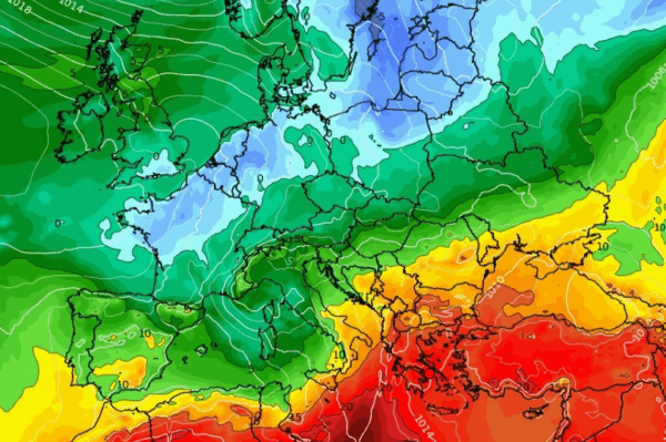 Καιρός 1-5: Επιμένει το GFS, καρέ – καρέ η θερμή εισβολή (vid)
