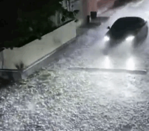 Μυθική χαλαζόπτωση στο Πεκίνο! Εριξε… πέτρες (vid)