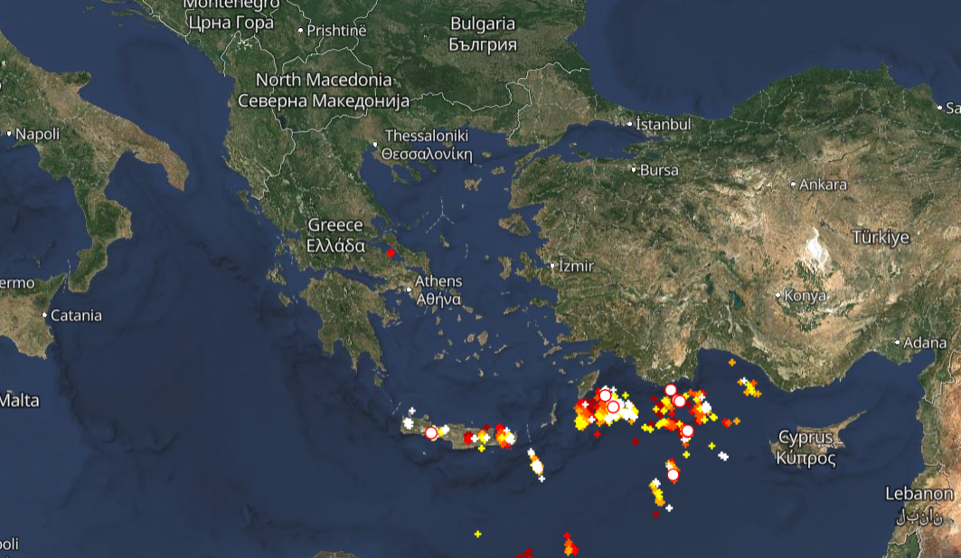 Καιρός 31-5: Καταιγίδες Live! Πού εκδηλώνονται τώρα...