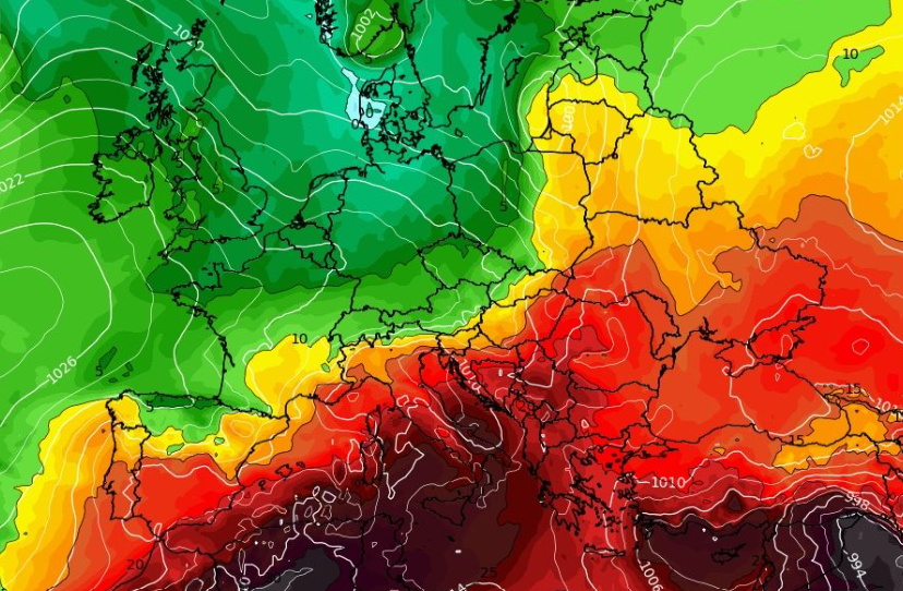 Καιρός 8-6: Τάση για τα πρώτα 40άρια από το GFS (vid)
