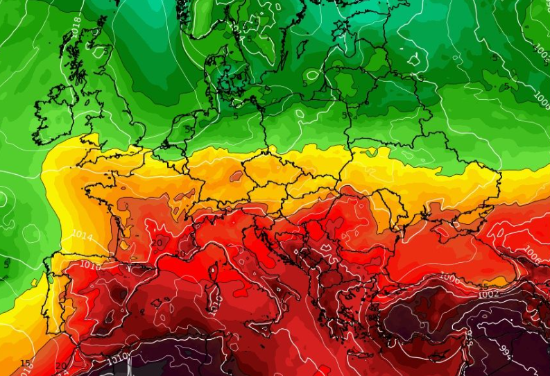 Καιρός 10-6: Επιμένει το GFS για νέο κύμα ζέστης (vid)