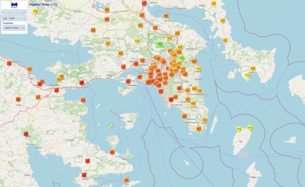 Καιρός 14-7: Γιατί χτύπησε 38.8 ο υδράργυρος; Η ανάλυση του Θοδωρή Κολυδά