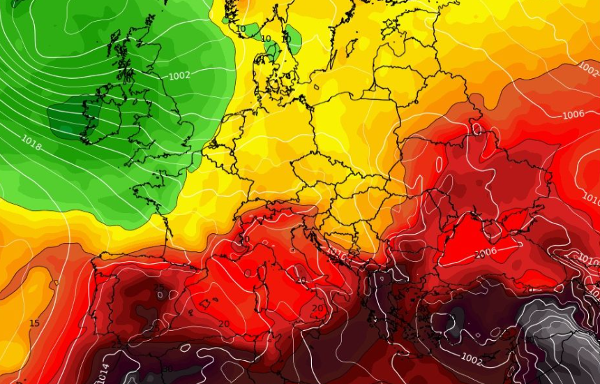 Καιρός 13-7: Ζέστη και όχι καύσωνα, βλέπει το ECMWF – Αποκλίσεις στα προγνωστικά μοντέλα