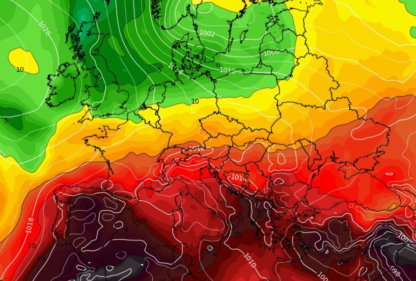 Καιρός 12-7: Μάχη των προγνωστικών μοντέλων για τον πιθανό καύσωνα (vid)
