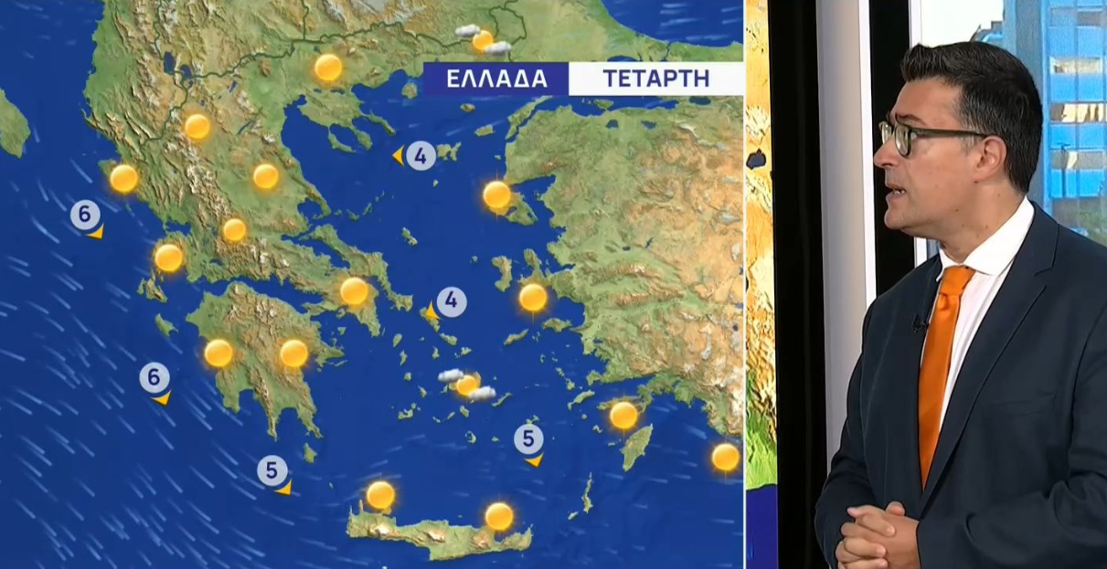 Καιρός 23-7: Πώς θα εξελιχθεί ο καύσωνας; Τι λέει ο Παναγιώτης Γιαννόπουλος (vid)
