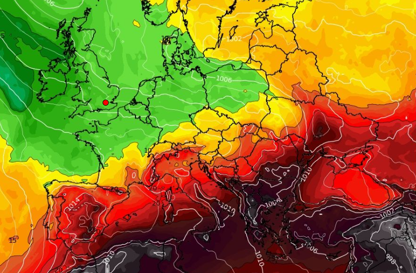 Καιρός 18-7: Ισχυρός καύσωνας προ των πυλών. Ενισχύει περαιτέρω το GFS (vid)