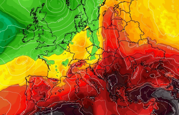 Καιρός 5-7: Καρέ – καρέ τα νέα δεδομένα του GFS για τον καύσωνα (vid)