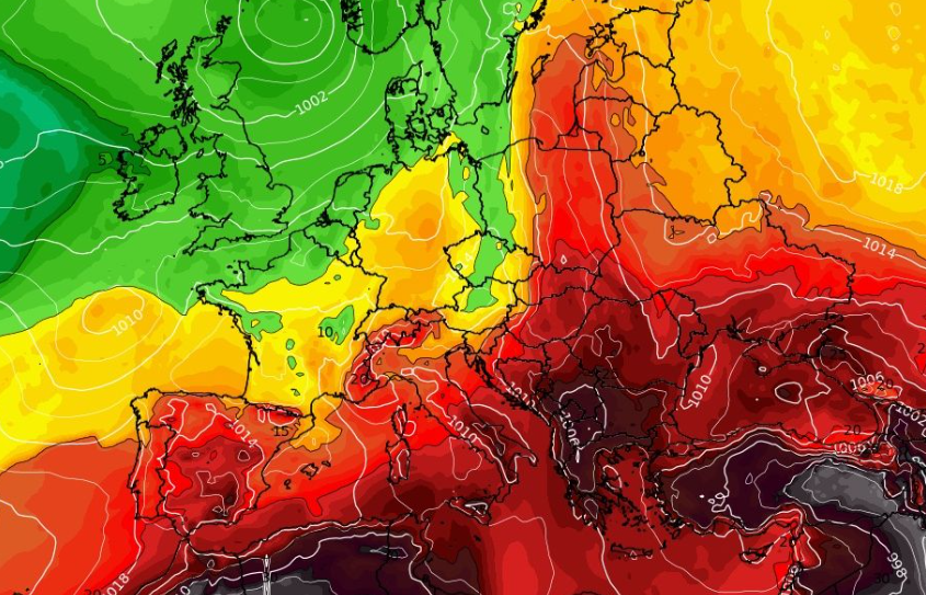 Καιρός 5-7: Καρέ – καρέ τα νέα δεδομένα του GFS για τον καύσωνα (vid)