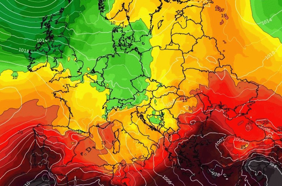 Καιρός 20-7: Νέα δεδομένα GFS. Ισχυρός ο καύσωνας. Τι βλέπει για μετά… (vid)