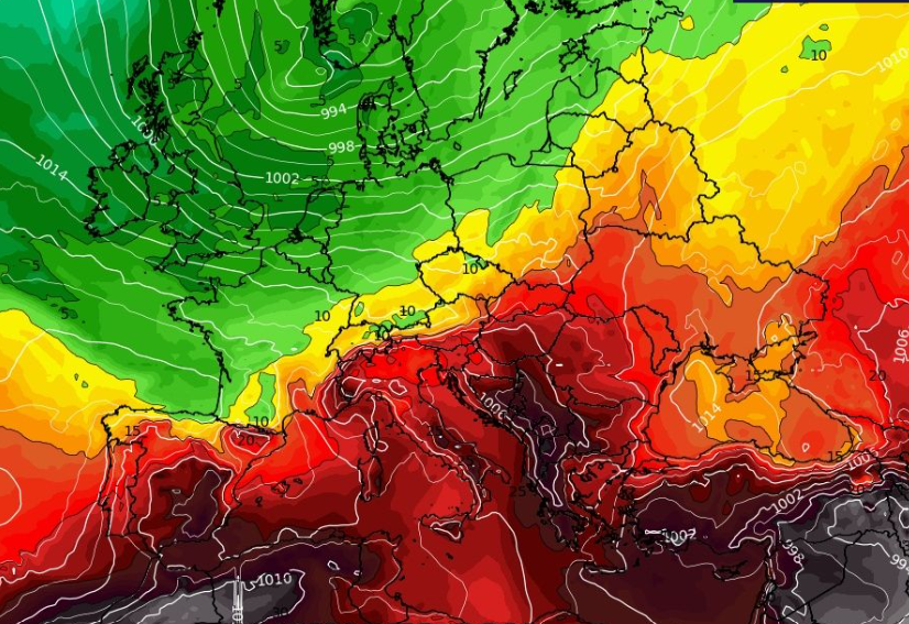 Καιρός 12-7: Κρατά τα θερμά σενάρια το GFS, πότε κορυφώνεται η ζέστη (vid)