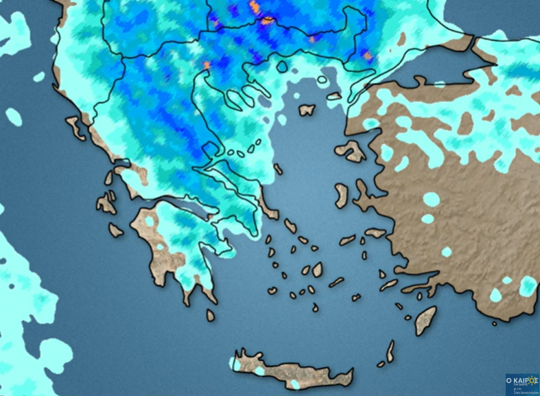 Καιρός 30-7: Εχει και έντονες καταιγίδες. Ανάλυση Σάκη Αρναούτογλου (vid)