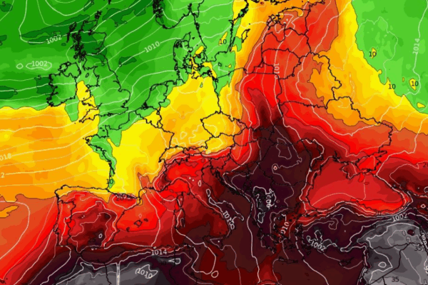 Καιρός 11-7: Επιμένει το GFS, βλέπει ισχυρό καύσωνα 6 ημερών (vid)