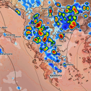 Καιρός 30-7: Ανανέωση από το ECMWF! Καρέ καρέ η κακοκαιρία της Πέμπτης (vid)