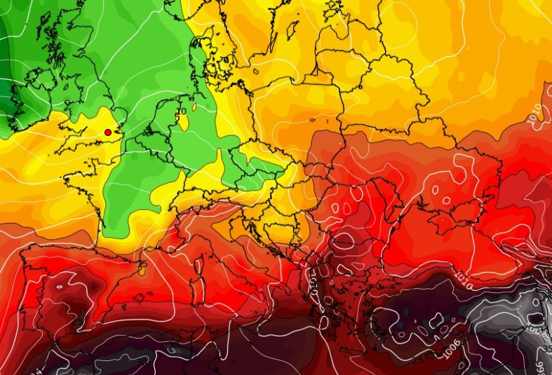 Καιρός 15-7: Ενα τριήμερο αυξημένων θερμοκρασιών, βλέπει το ECMWF (vid)
