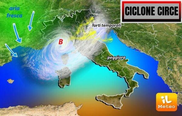Ο κυκλώνας «Κίρκη» έρχεται: Σφοδρό κύμα κακοκαιρίας ανατρέπει το καλοκαίρι στην Ιταλία