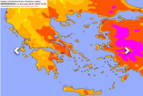 Καιρός 27-7: Ενημέρωση Θοδωρή Κολυδά. Τέλος ο καύσωνας…