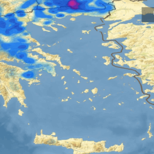 Καιρός – Meteo: Η πρόγνωση για την κακοκαιρία της Πέμπτης