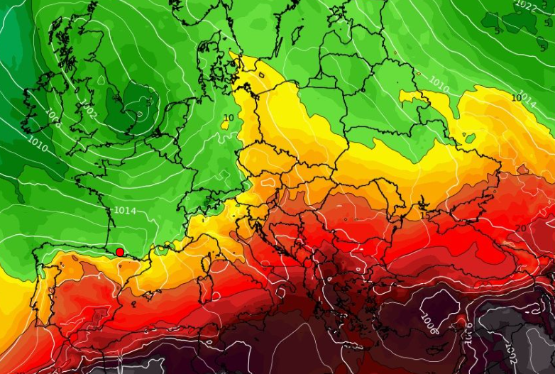 Καιρός 28-8: Επιμένει το GFS και βλέπει έντονη ζέστη αρχές Σεπτέμβρη (vid)