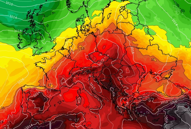 Καιρός 4-8: Ανανέωσε και επιμένει το GFS για κύμα έντονης ζέστης (vid)