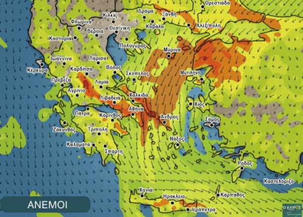 Καιρός 15-8: Σάκης Αρναούτογλου για το μελτέμι -Ενισχύεται ξανά (Vid)