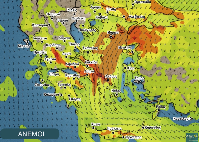 Καιρός 15-8: Σάκης Αρναούτογλου για το μελτέμι -Ενισχύεται ξανά (Vid)