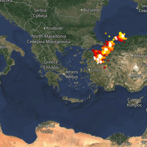 Καιρός τώρα: Εκτός ελλαδικού χώρου το σύστημα των καταιγίδων – Live