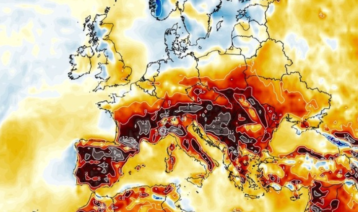 Ιταλοί μετεωρολόγοι σε εγρήγορση -Ο καύσωνας επιστρέφει