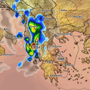 Καιρός 26-8: Κλειδώνει ισχυρές καταιγίδες το GFS για το Σάββατο (vid)