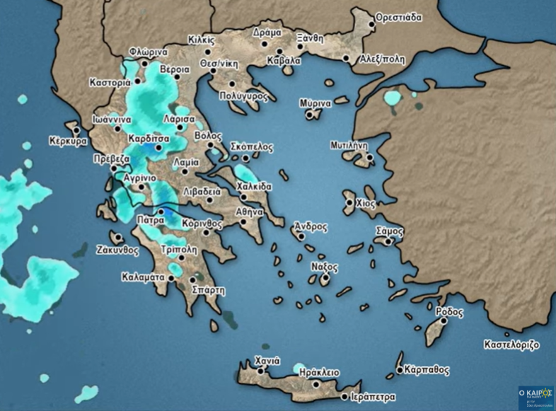 Καιρός 5-8: Καταιγίδες και τις επόμενες ώρες. Ανάλυση Αρναούτογλου (vid)