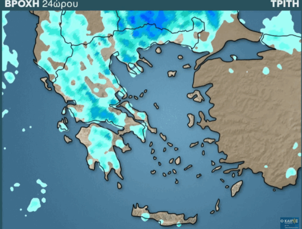 Καιρός 19-8: Καταιγίδες και την Τρίτη -Προειδοποίηση Αρναούτογλου
