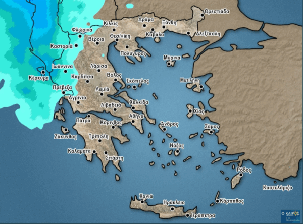 Καιρός 26-8: Οριστικό με υπογραφή Αρναούτογλου – Καταιγίδες το Σάββατο (vid)