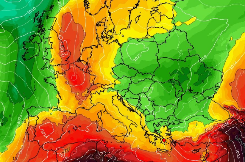 Καιρός 15-8: Στο ίδιο μοτίβο το GFS! Τώρα φέρνει ψυχρές μάζες (vid)