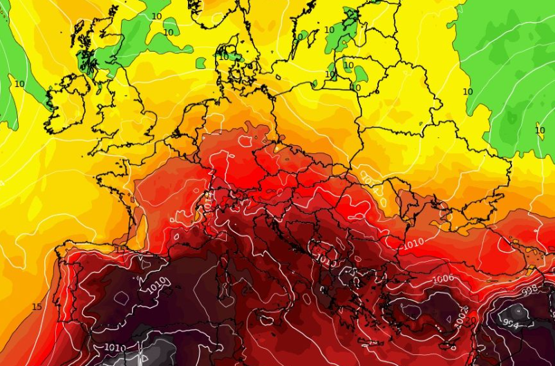 Καιρός 7-8: Στο δικό του… δρόμο το GFS, φέρνει και 40άρια (vid)