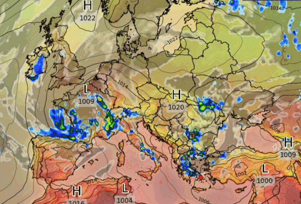 Καιρός – GFS: Βροχές… αγνοούνται για μέρες! Κάτι αλλάζει από 25 Αυγούστου (vid)