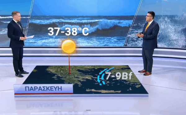 Καιρός 8-8: Ξεκάθαρος Γιαννόπουλος – Δεν τελειώνουμε σήμερα με τα μποφόρ (vid)