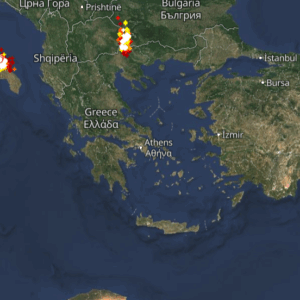 Καιρός 5-8: Πού εκδηλώνονται τώρα καταιγίδες – Live