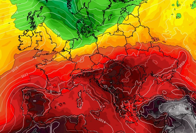 Καιρός 4-8: Χωρισμένη στα 2 η Ελλάδα. Τι βλέπει για ζέστη το GFS (vid)