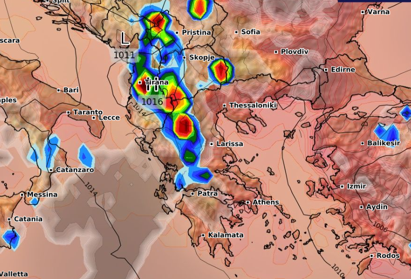 Καιρός 2-8: Εβδομάδα αστάθειας με βροχές και καταιγίδες…