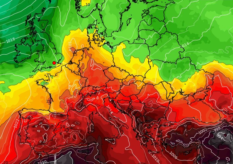 Καιρός 1-8: Επιμένει το GFS για νέα θερμή εισβολή… (vid)