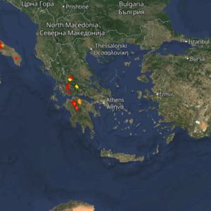 Καιρός 26-8: Καταιγίδες σε εξέλιξη τώρα – Πού εκδηλώνονται, Live