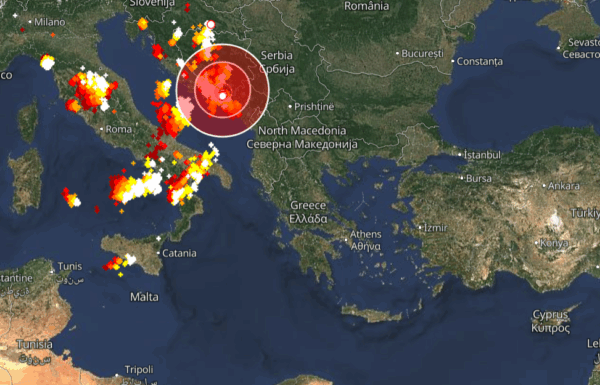 Καιρός 30-8: Καταιγίδες τώρα – Live – Πλησιάζουν…