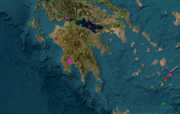 Σεισμός τώρα: 4.7 ρίχτερ ταρακούνησαν την Καλαμάτα