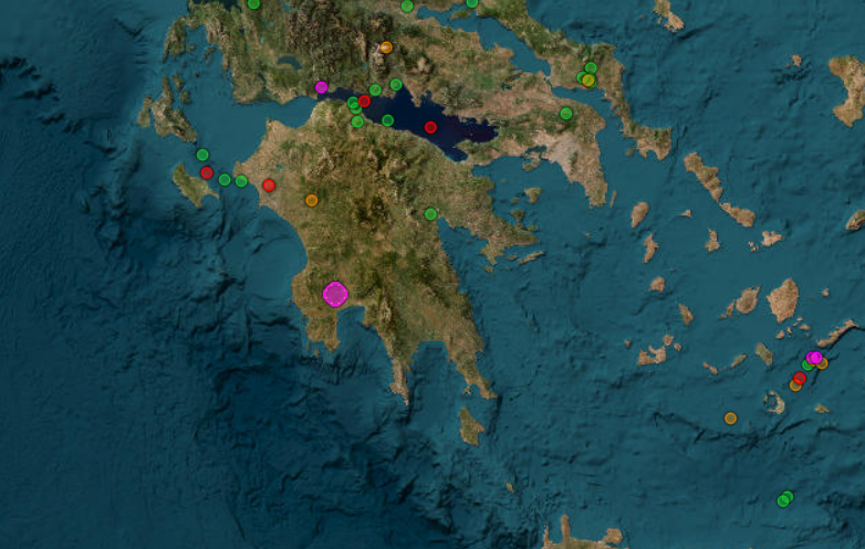 Σεισμός τώρα: 4.7 ρίχτερ ταρακούνησαν την Καλαμάτα