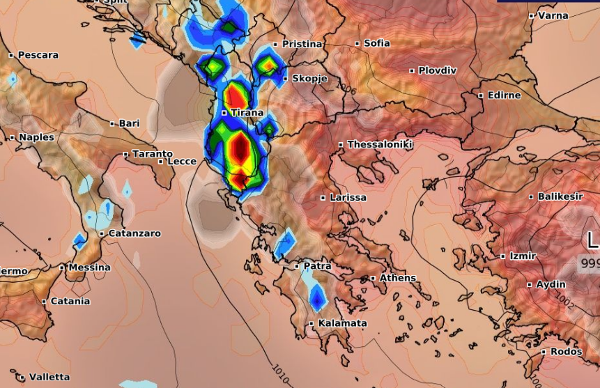 Καιρός 31-8: Πότε βλέπει βροχές το GFS – Μεσημεριανή ανανέωση Κυριακής