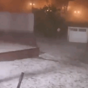 Αδιανόητη χαλαζόπτωση στη Βραζιλία. Ολα άσπρα σε λίγα λεπτά (vid)