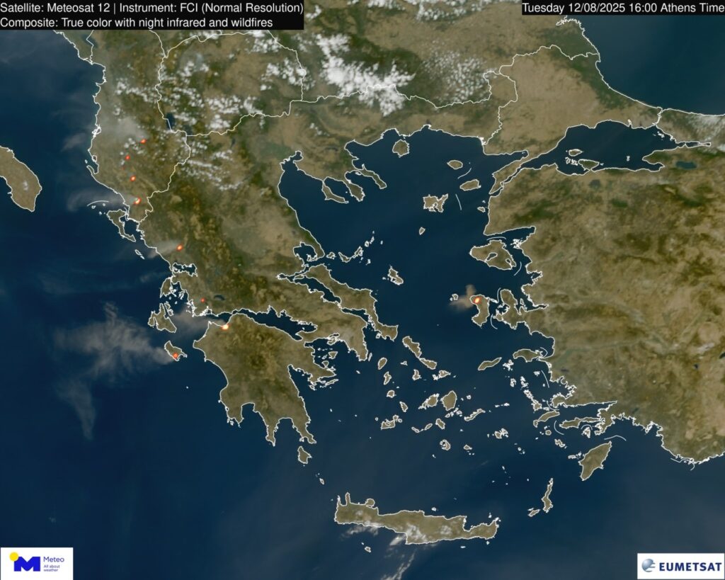 Φωτιά τώρα: Δεκάδες πύρινα μέτωπα σε εξέλιξη – Καίγονται σπίτια στην Αχαΐα