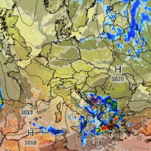 Καιρός 18-9: Σταθερή η… επιμονή του GFS για κακοκαιρία μετά τις 25 Σεπτέμβρη (vid)