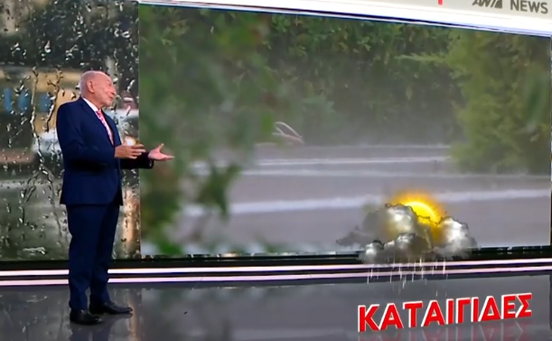 Καιρός 25-9: Ξεκάθαρος ο Αρνιακός -Ερχονται ισχυρές βροχές και καταιγίδες (vid)